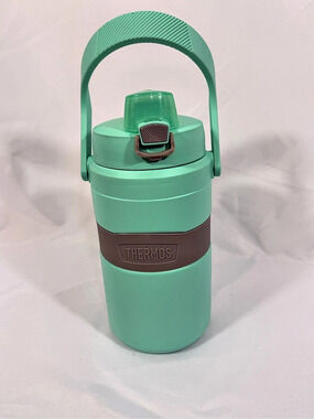 Thermos 32 oz Green & Gray Travel Bottle